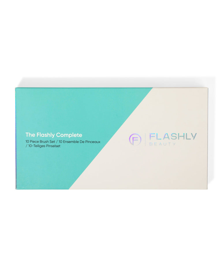 The Flashly Complete 10-pc Brush Set.